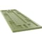 Ekena Millwork True Fit PVC Hastings Fixed Mount Shutters, Moss Green, 18W x 32H, PR TFP001HS18X032MG - alternate 5